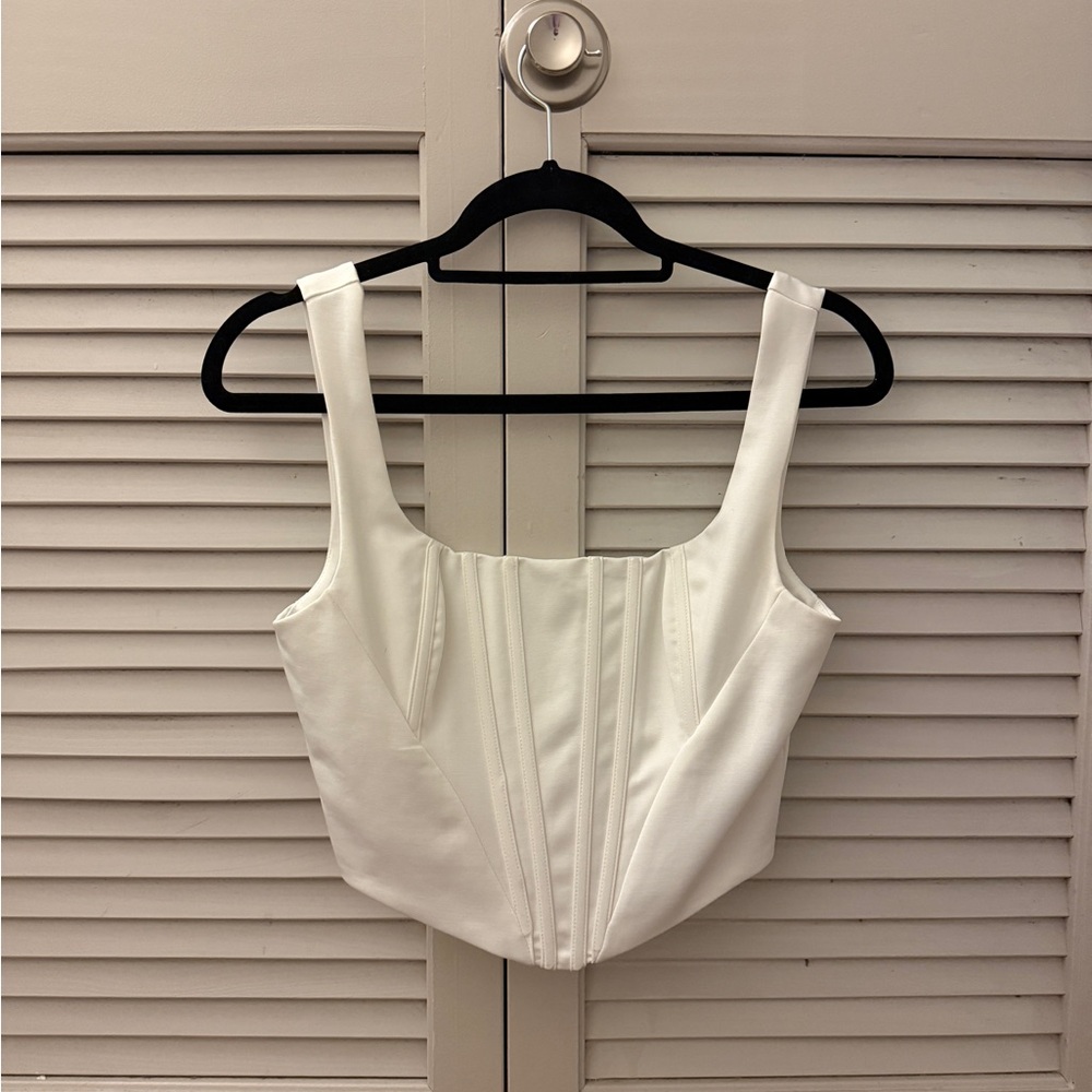 Elegant White Women's Top